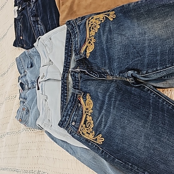 ZARA, Ralph Lauren,Levis,White House,Denim&Supply, Nicole MillerCeleJeans9 pairs - Picture 3 of 16